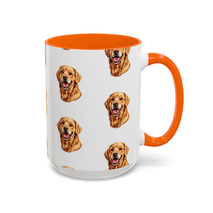 Golden Head 2-Tone Coffee Mug