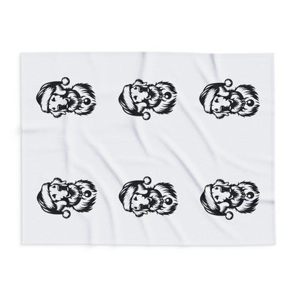 Santa Paws Golden Arctic Fleece Blanket