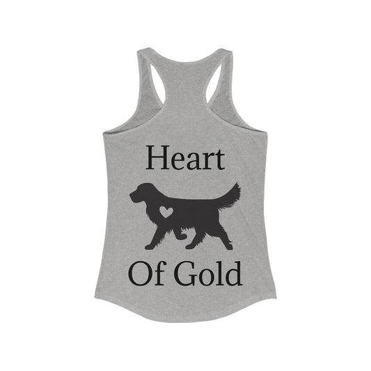 Heart Of Gold Women's Racerback Tank