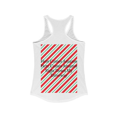 Here Comes Amazon Women's Racerback Tank