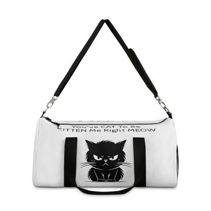 Kitten Me Duffel Bag