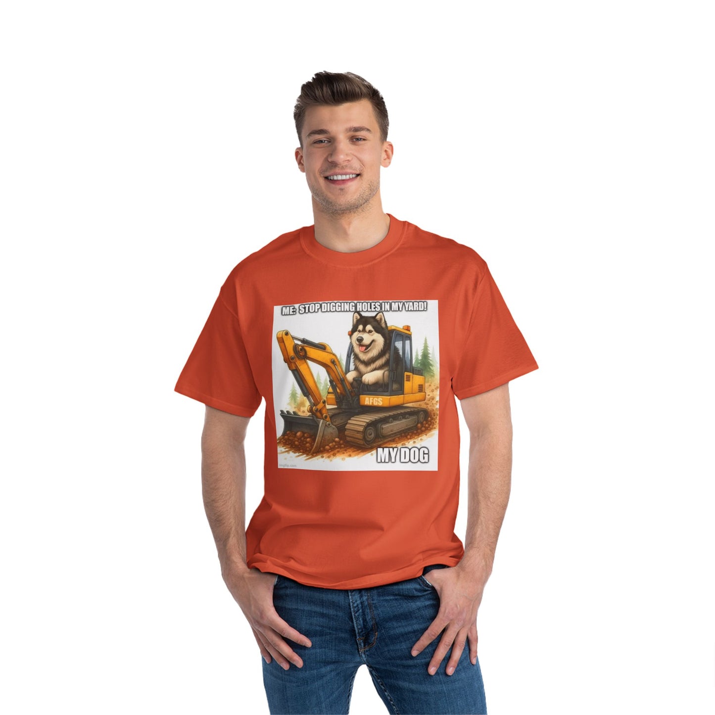 Digmaster Men's Short-Sleeve Crewneck Tee