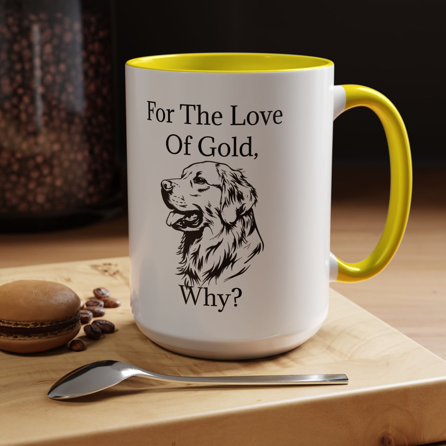 For The Love Of Gold 2-Tone Coffee Mug