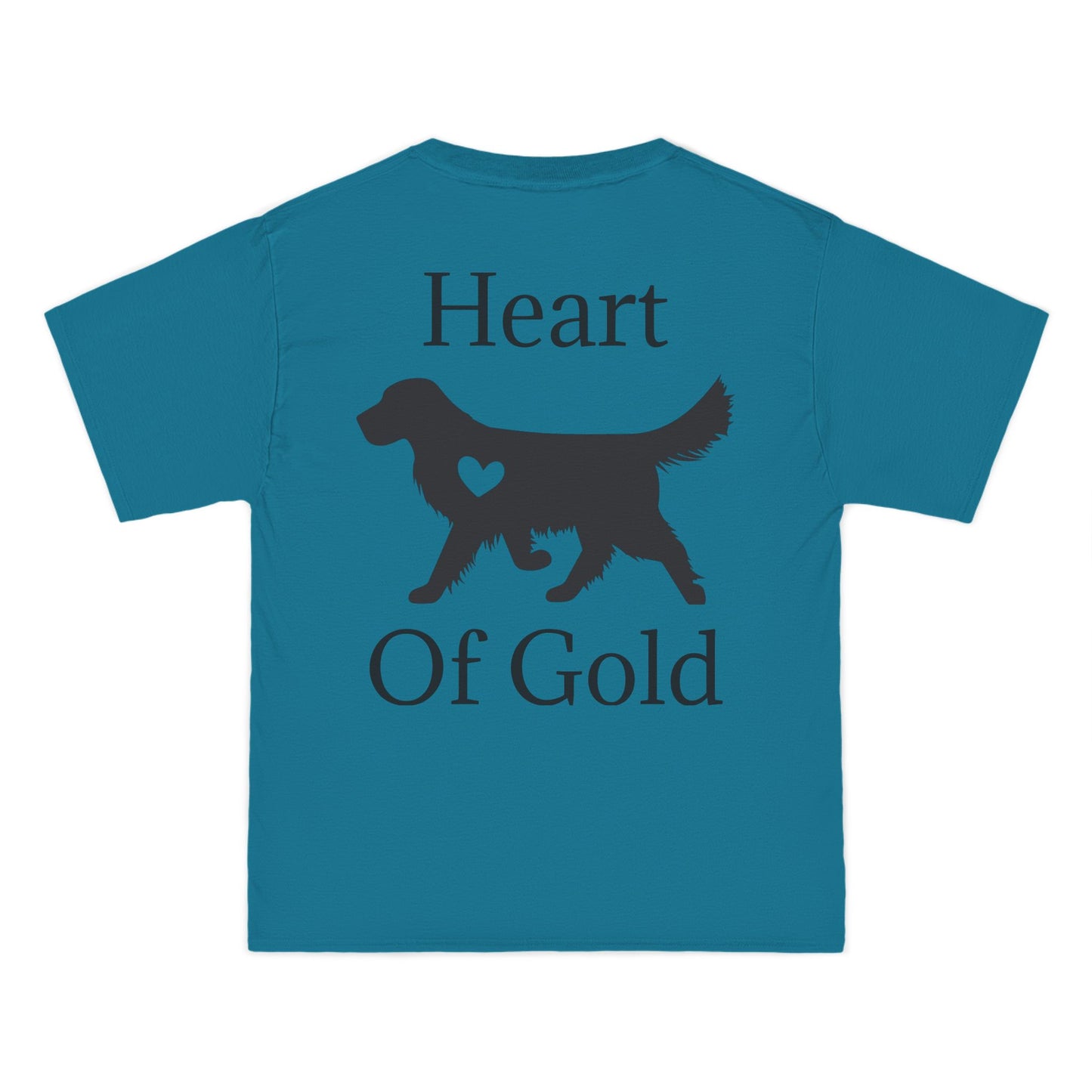 Heart Of Gold Men's Short-Sleeve Crewneck Tee