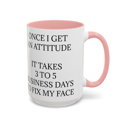 Fix My Face 2-Tone Coffee Mug