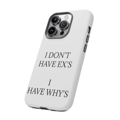 X's And Y's iPhone Case