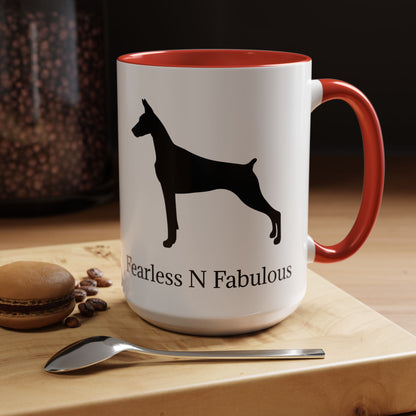Fearless N Fabulous 2-Tone Coffee Mug