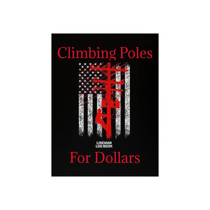 Climbing Poles Ceramic Photo Tile