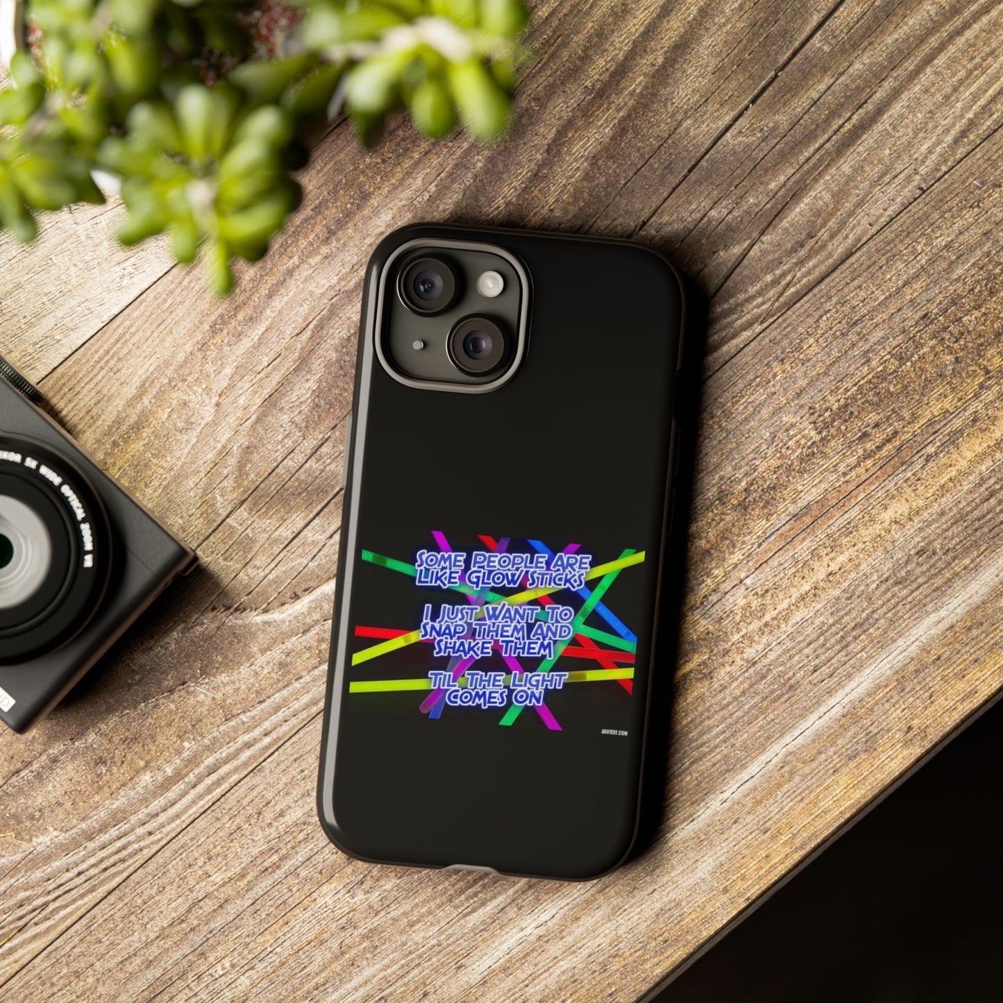 Glow Sticks iPhone Case