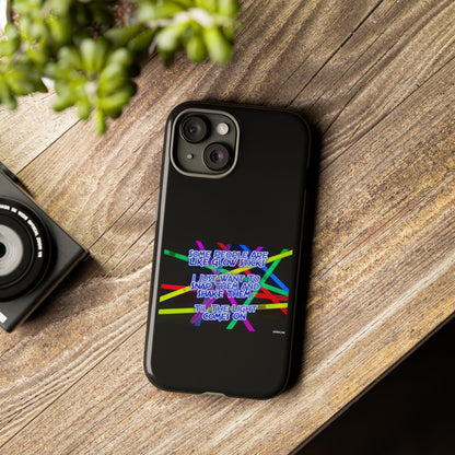 Glow Sticks iPhone Case