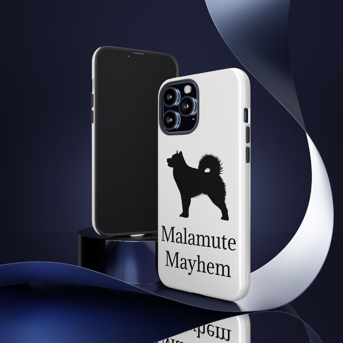 Malamute Mayhem iPhone Case