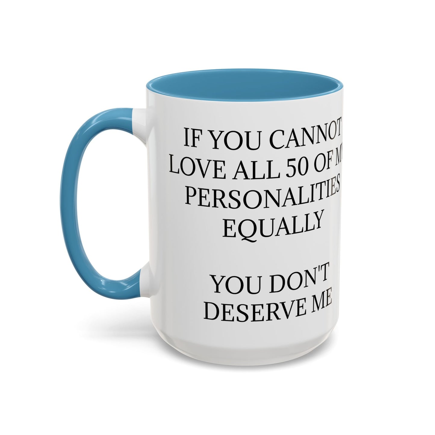 50 Personalities 2-Tone Coffee Mug