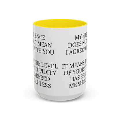 Speechless 2-Tone Coffee Mug