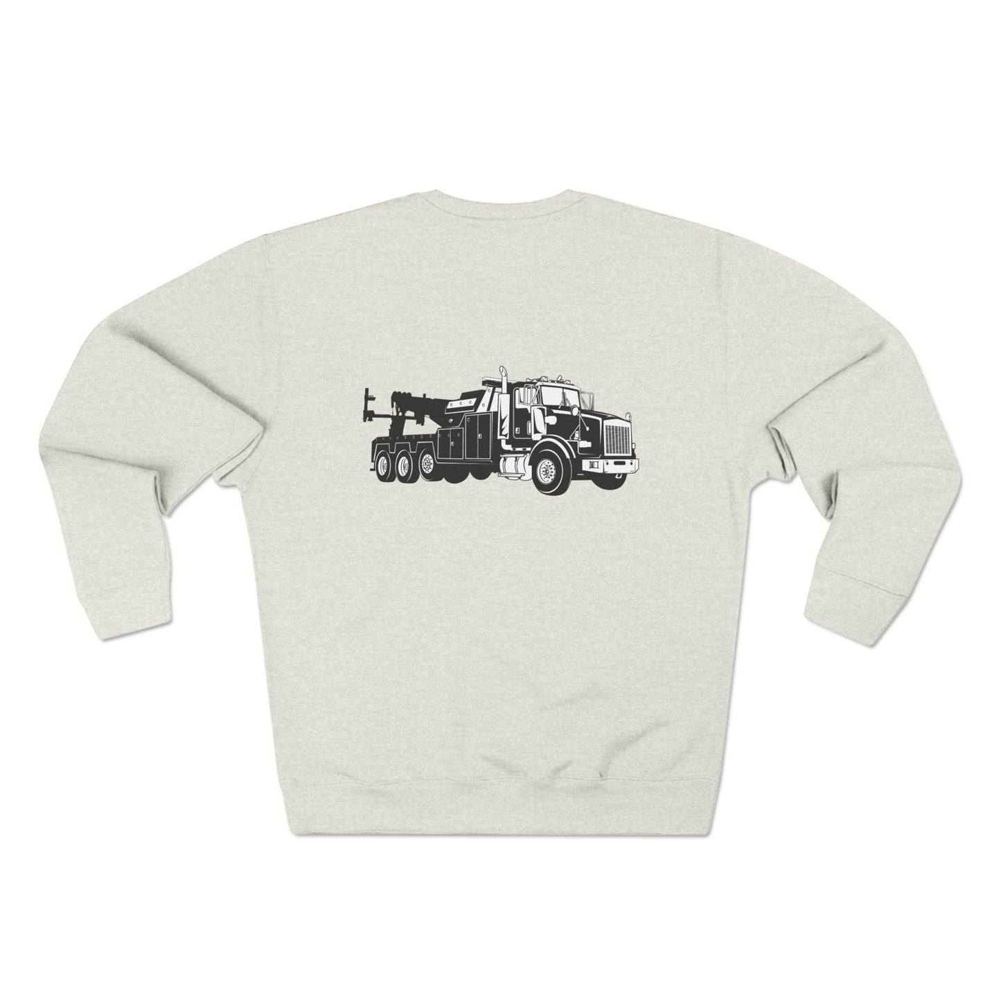Heavy Tow Truck Unisex Crewneck Sweatshirt