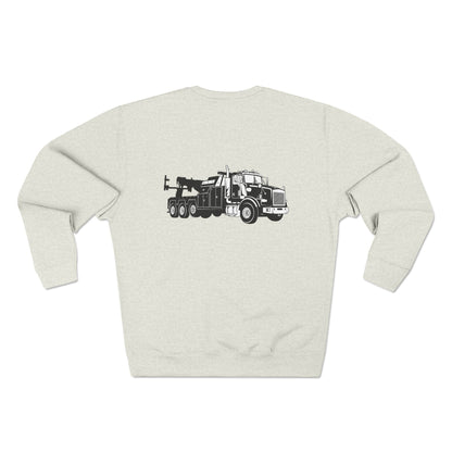 Heavy Tow Truck Unisex Crewneck Sweatshirt