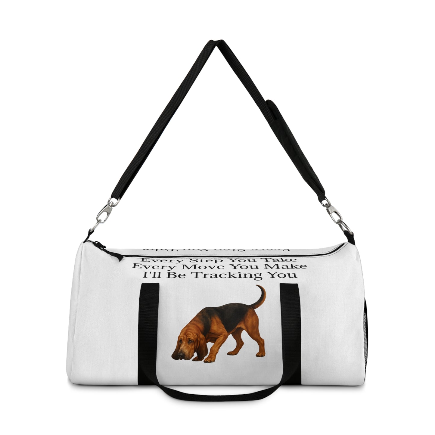 Tracking You Duffel Bag