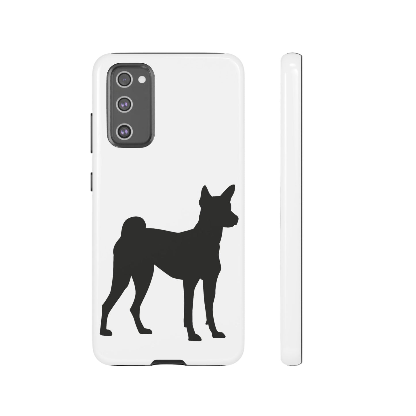 Basenji Silhouette Samsung Case