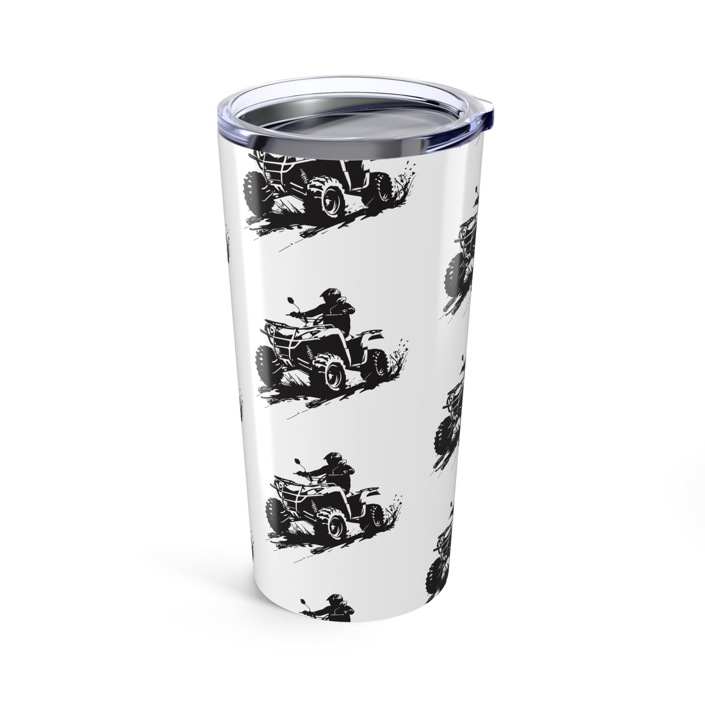 Slingin' Mud Quad Tumbler