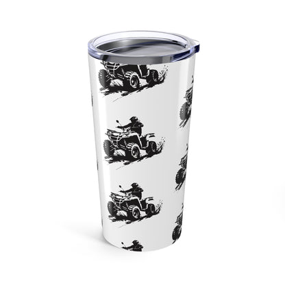Slingin' Mud Quad Tumbler