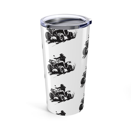 Slingin' Mud Quad Tumbler