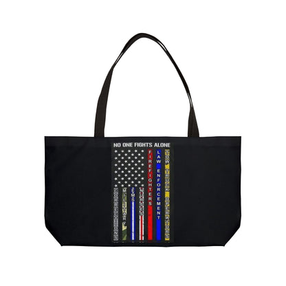 No One Fights Alone Weekender Tote Bag