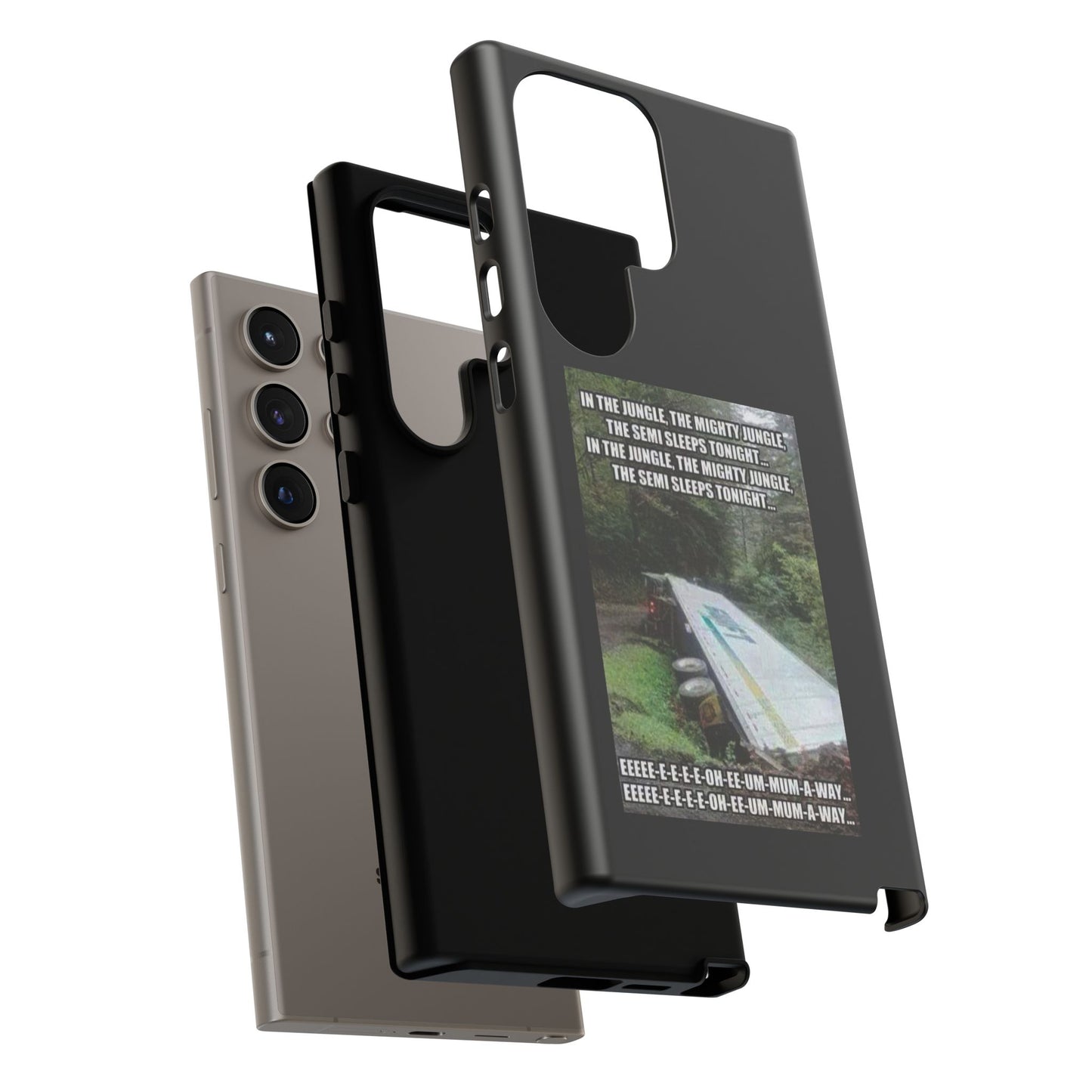 Semi Sleeps Samsung Case