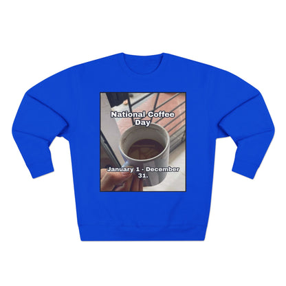 National Coffee Day Unisex Crewneck Sweatshirt