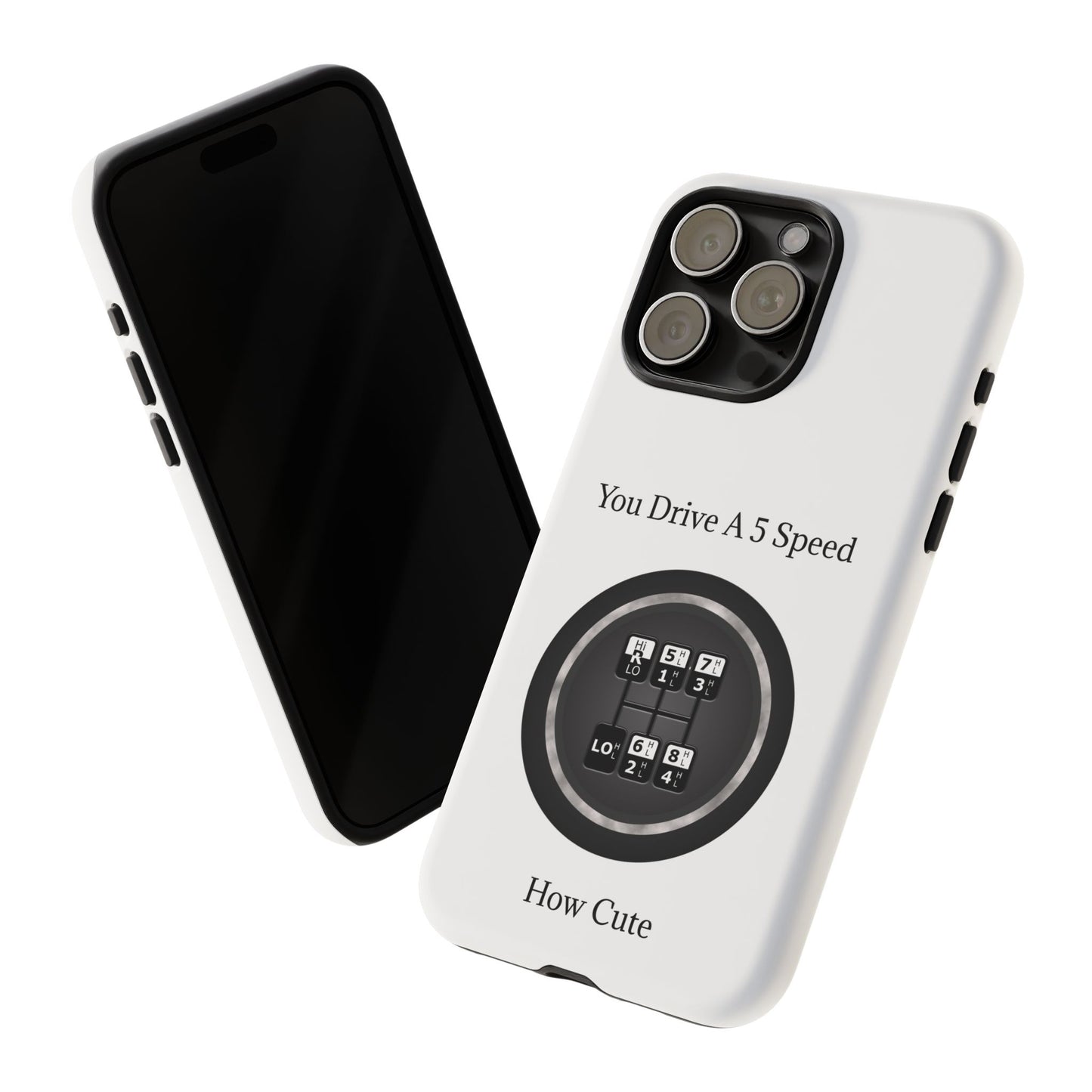 5 Speed How Cute iPhone Case