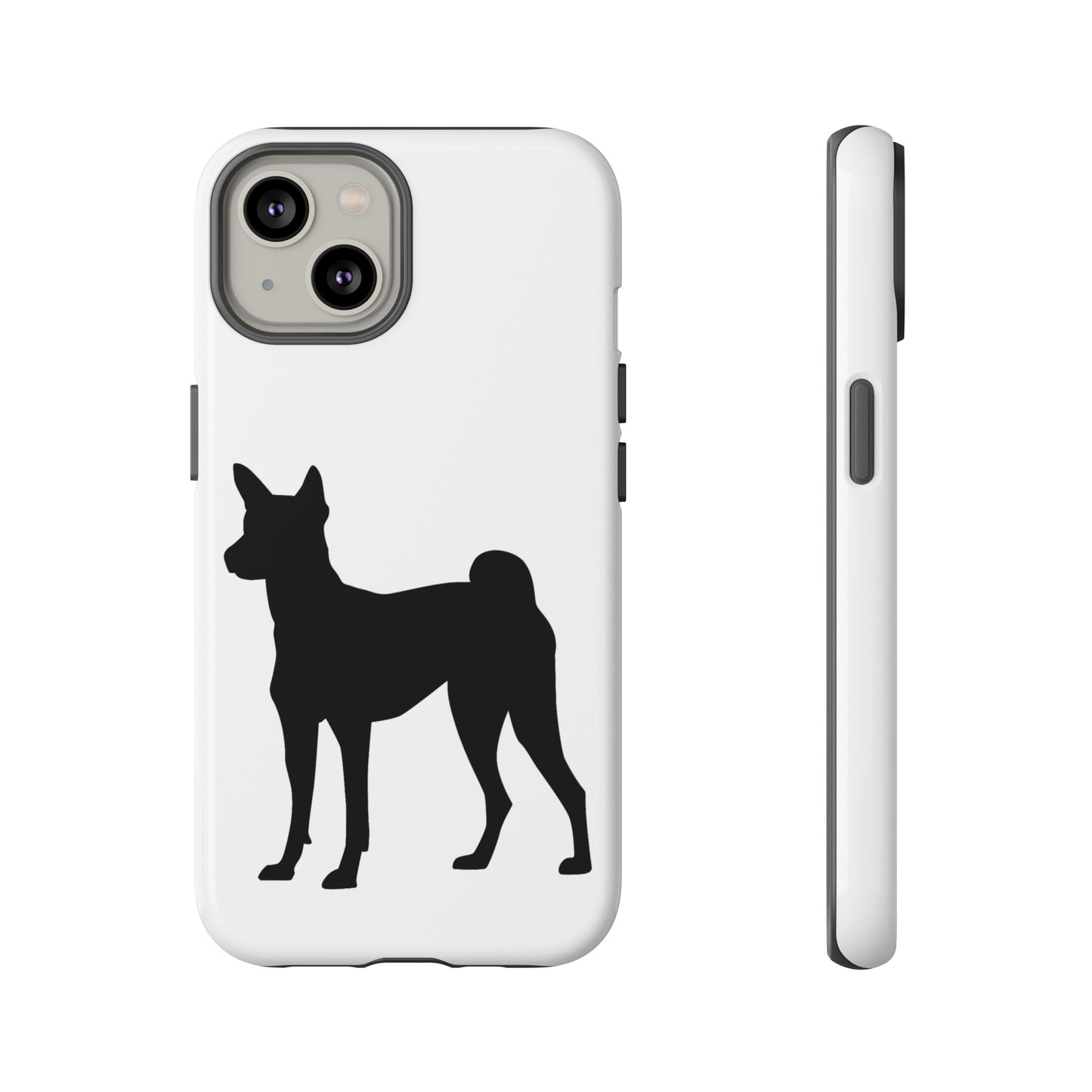 Basenji Silhouette iPhone Case
