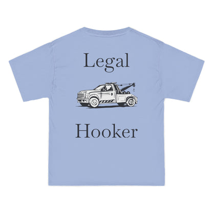 Legal H**ker Wheel Lift Tow Truck Men's Short-Sleeve Crewneck Tee
