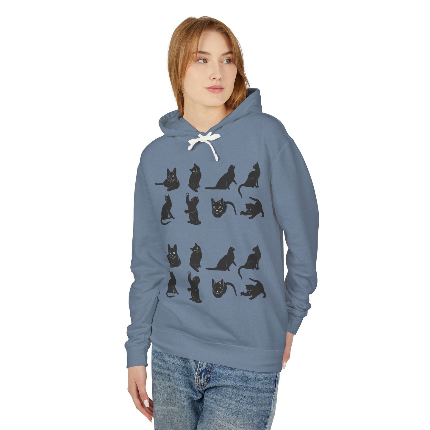 Cats Unisex Lightweight Hoodie