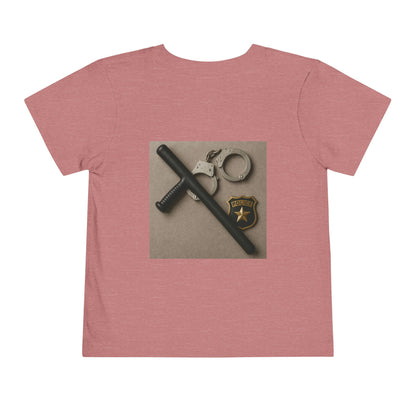 Law Enforcement Appreciation Toddler Unisex Short Sleeve Crewneck Tee