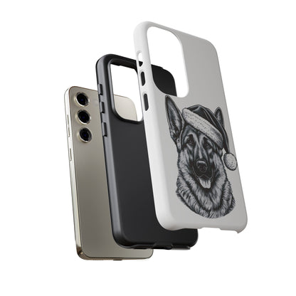 Santa Paws German Shepherd Samsung Case