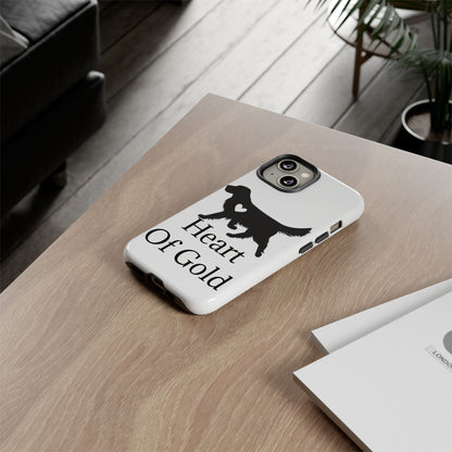 Heart Of Gold iPhone Case