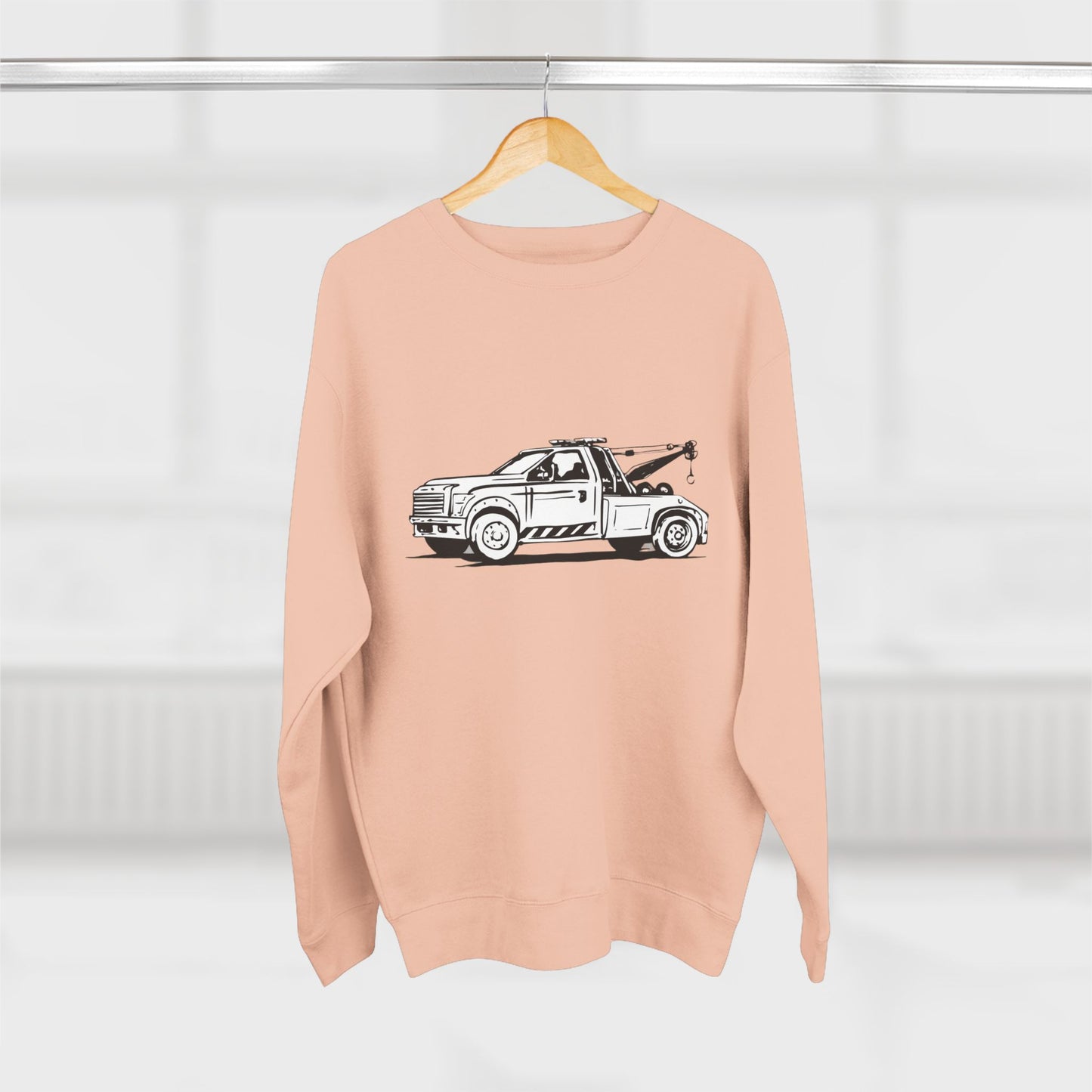 Wheel Lift Tow Truck Unisex Crewneck Sweatshirt