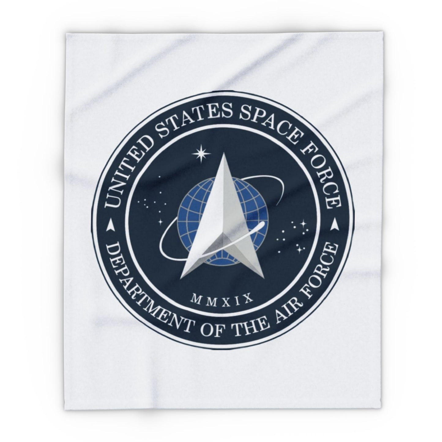US Space Force Arctic Fleece Blanket