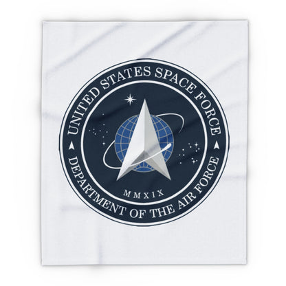 US Space Force Arctic Fleece Blanket