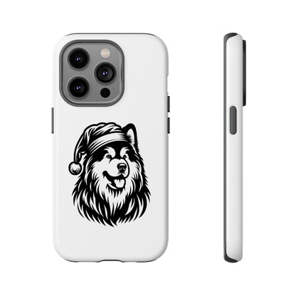 Santa Paws Malamute iPhone Case