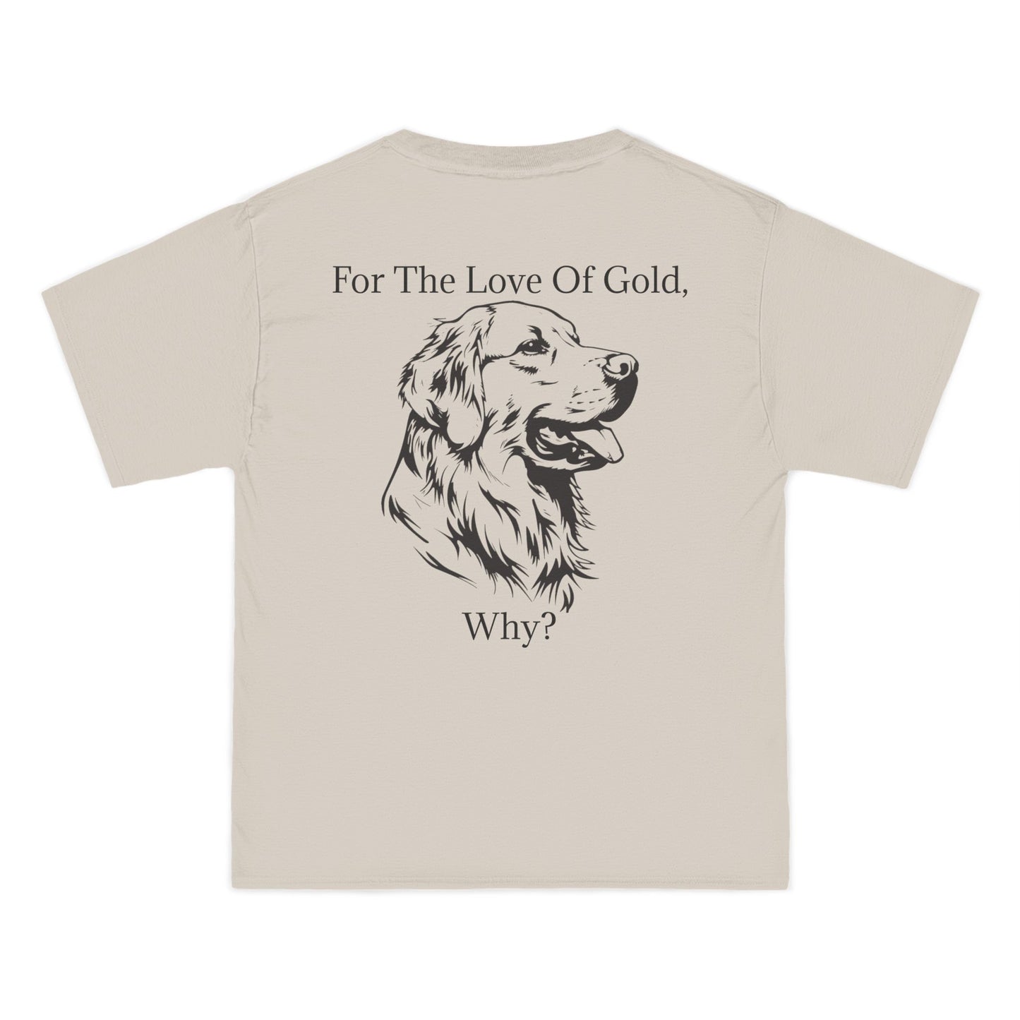 For The Love Of Gold Men's Short-Sleeve Crewneck Tee