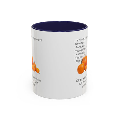 Fall In The South 2-Tone Coffee Mug