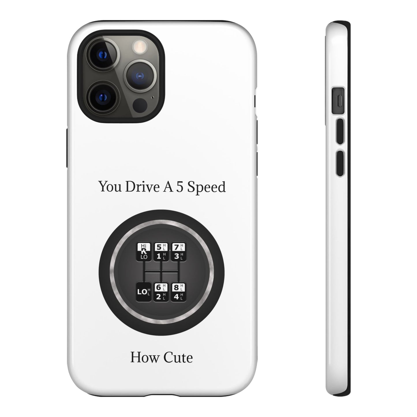 5 Speed How Cute iPhone Case