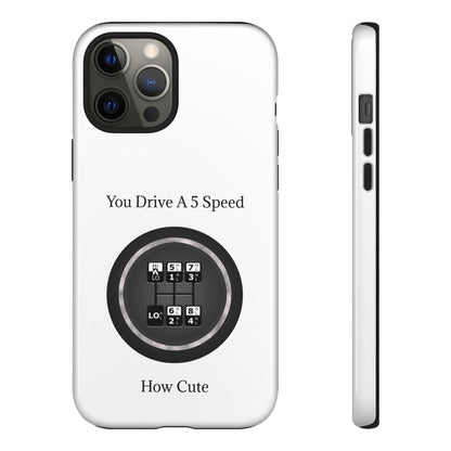 5 Speed How Cute iPhone Case