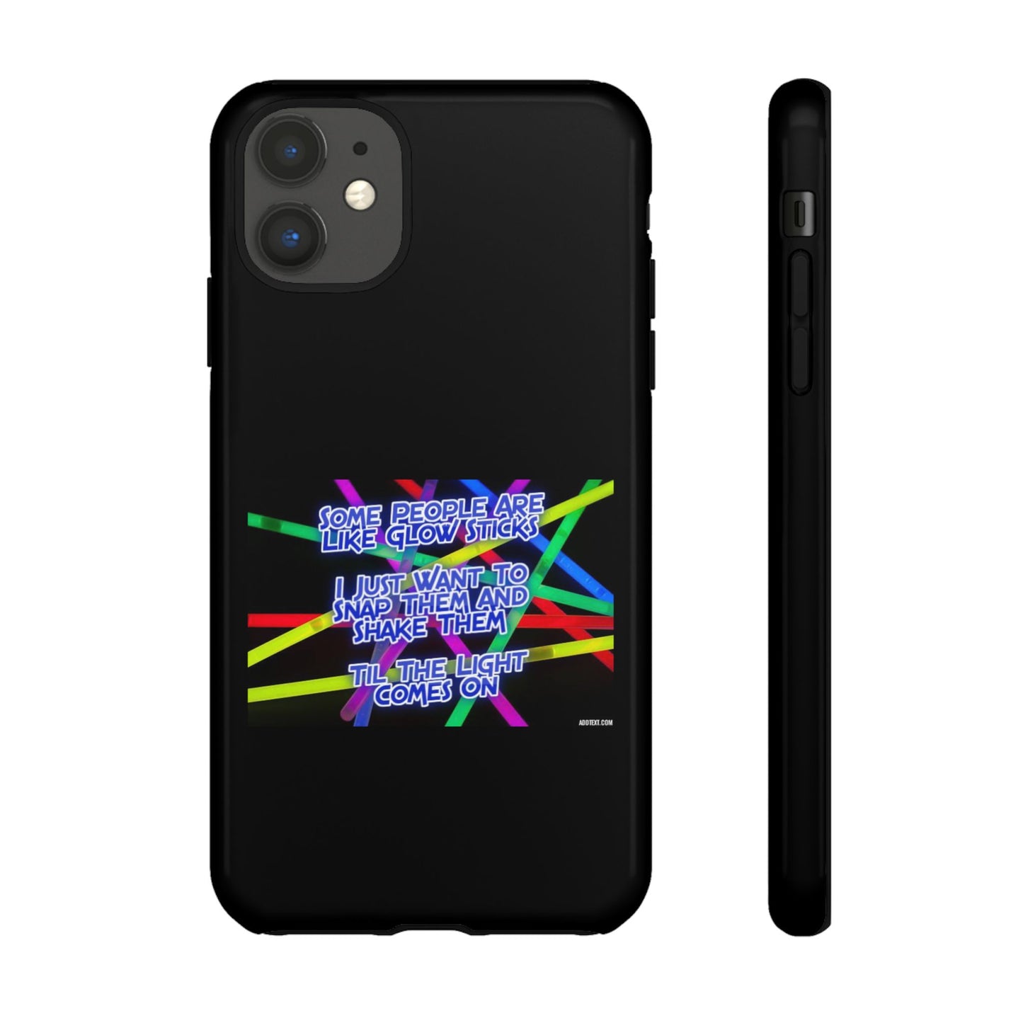 Glow Sticks iPhone Case