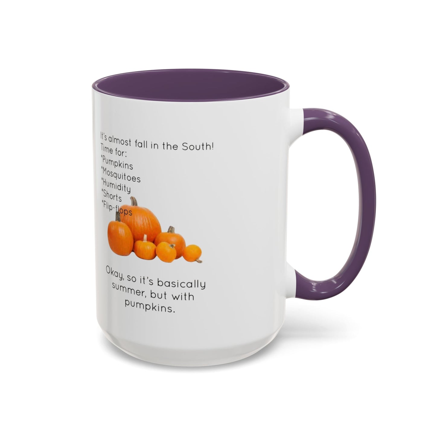 Fall In The South 2-Tone Coffee Mug