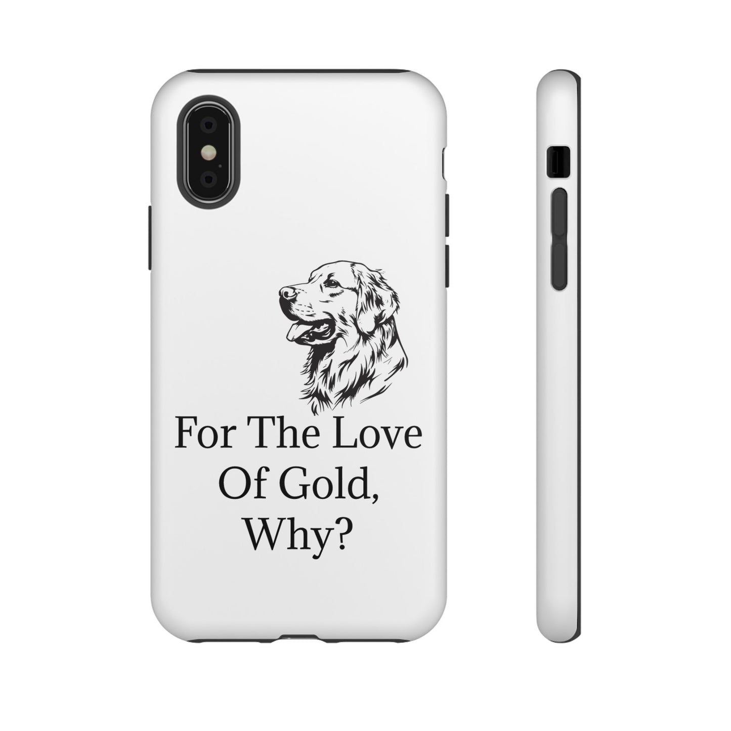For The Love Of Gold iPhone Case