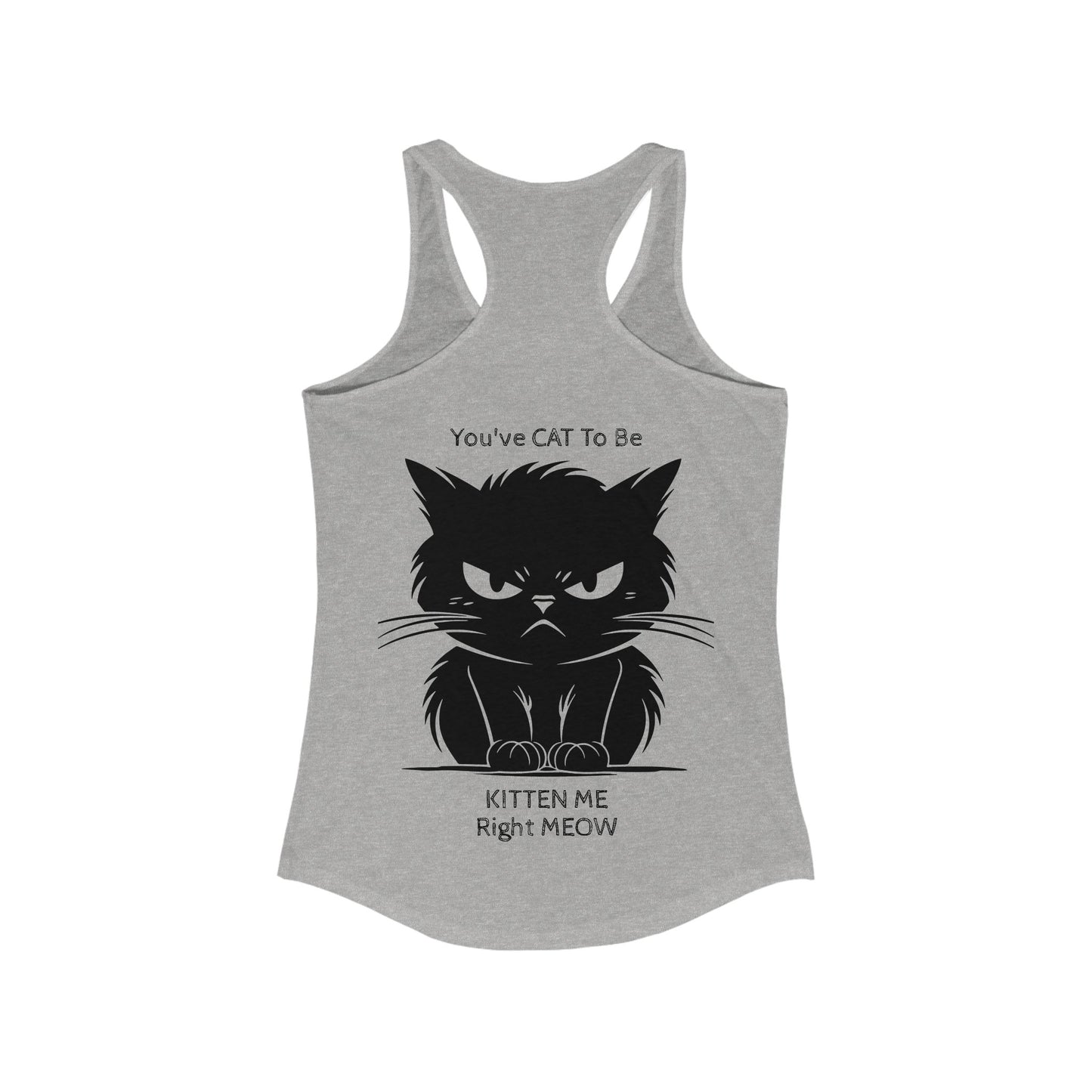 Kitten Me Women's Racerback Tank