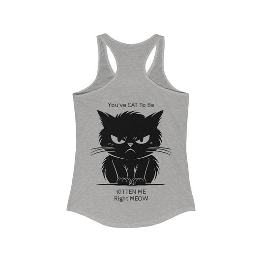 Kitten Me Women's Racerback Tank