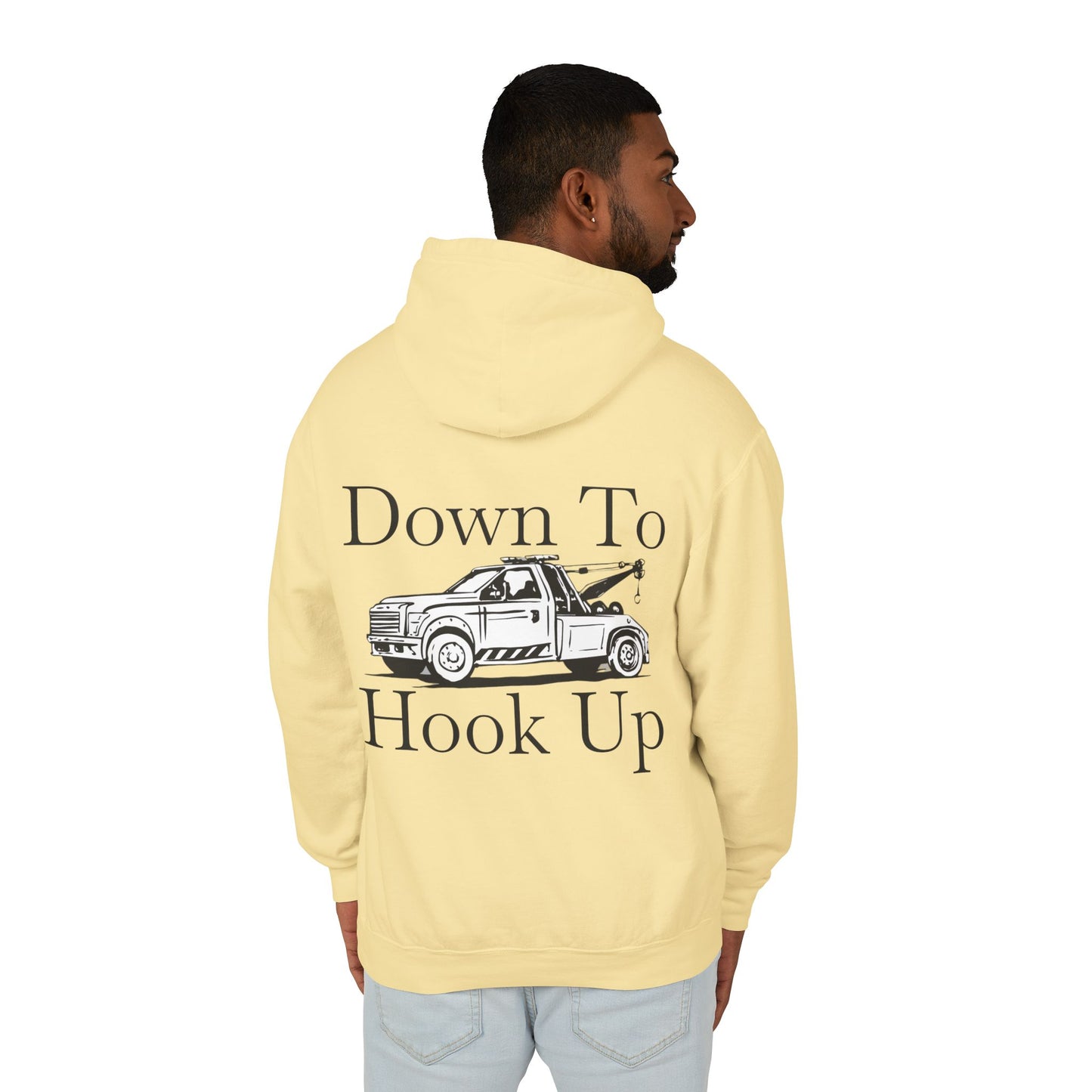 Down To Hook Up Unisex Lightweight Hoodie