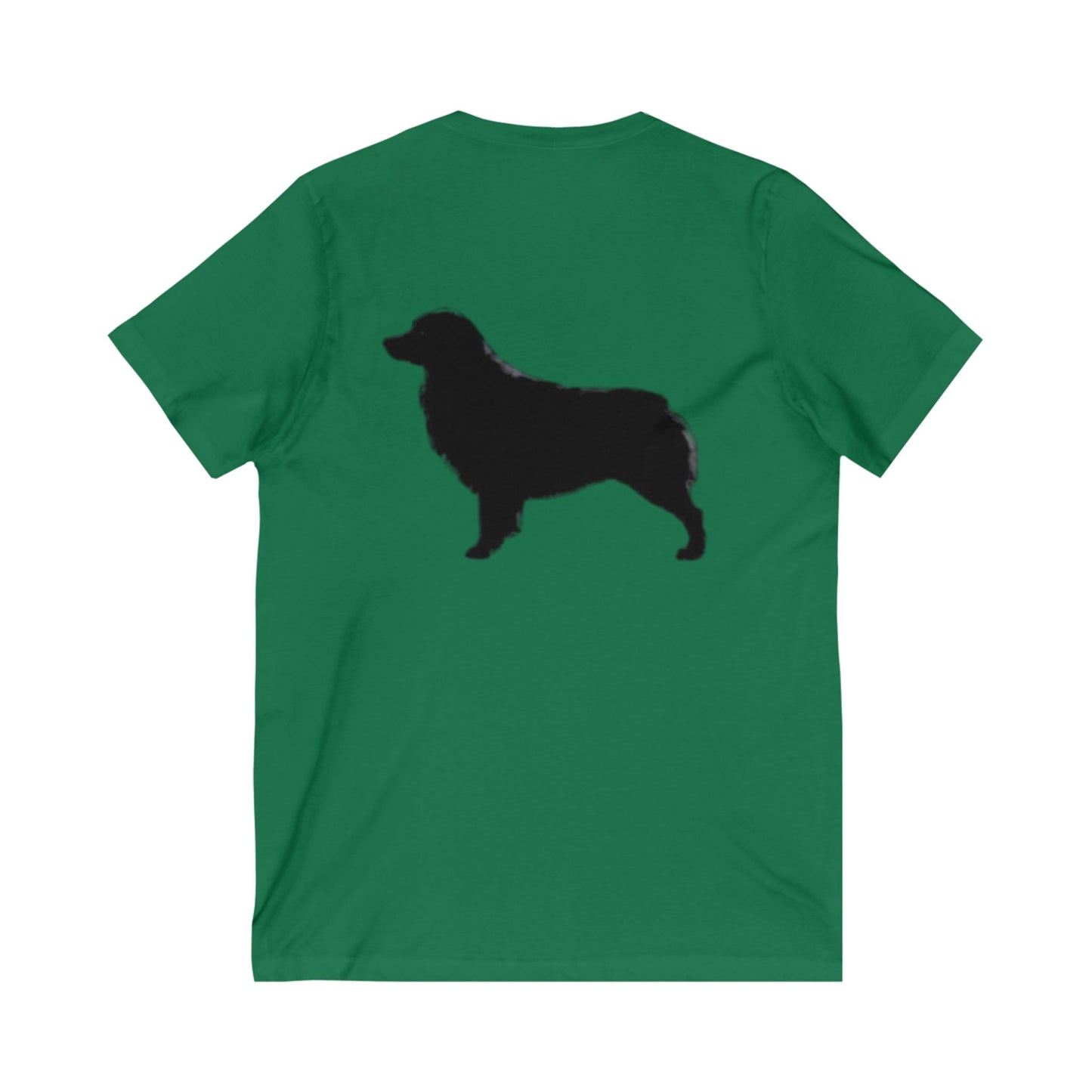 Aussie Silhouette Unisex Short Sleeve V-Neck Tee