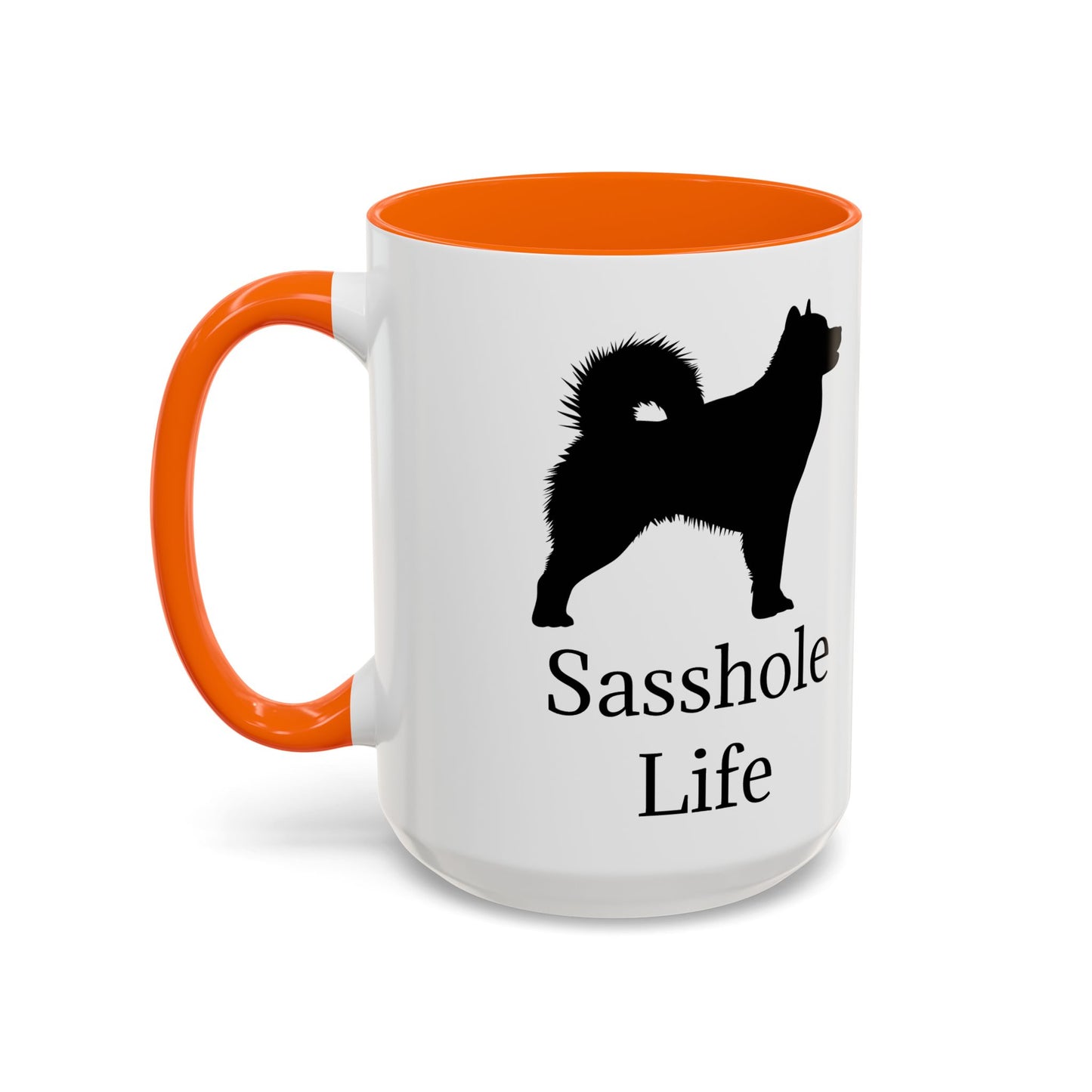 Sasshole Life 2-Tone Coffee Mug